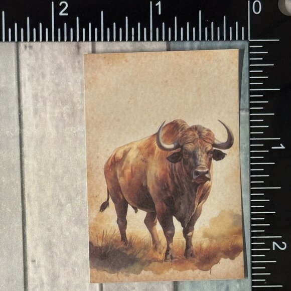 🌀10/$10🌀 Classic Hoofed Beasts Reusable Washi Sticker Decal - Picture 1 of 1